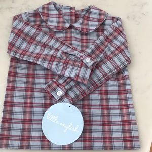 Little English Boys Button Back shirt size 24m